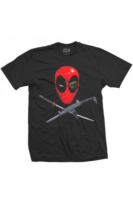 T-shirt Deadpool Crossbones