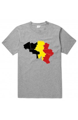 T-shirt Belgium Map
